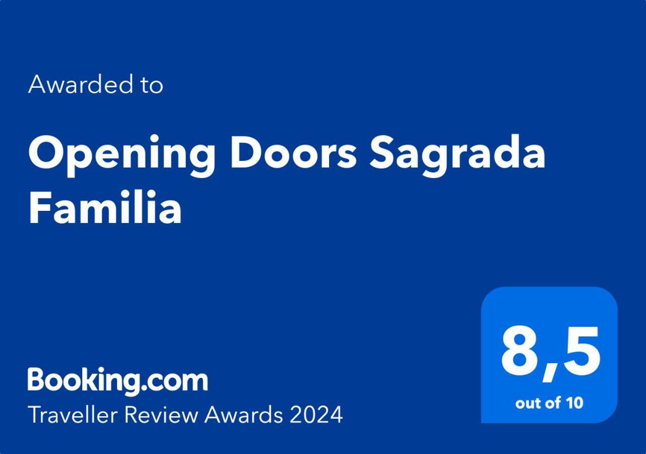 Opening Doors Sagrada Familia Apartment Barcelona Exterior photo